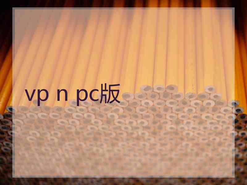 vp n pc版